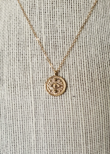 Protection Coin Necklace