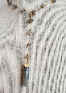 Labradorite Rosary Necklace - Sold Out