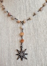 Load image into Gallery viewer, Starburst Rosary Necklace