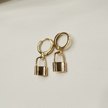 Load image into Gallery viewer, Mini Locket Earrings