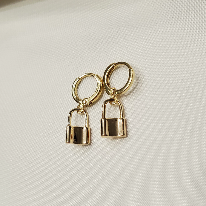 Mini Locket Earrings