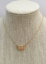 Load image into Gallery viewer, Neutral Druzy Necklace