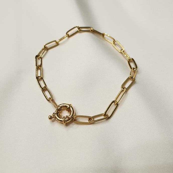 Sailors Clasp Link Bracelet