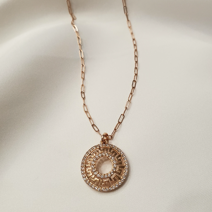 Golden Aztec Necklace