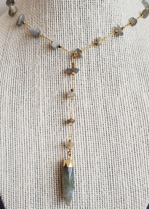 Labradorite Rosary Necklace - Sold Out