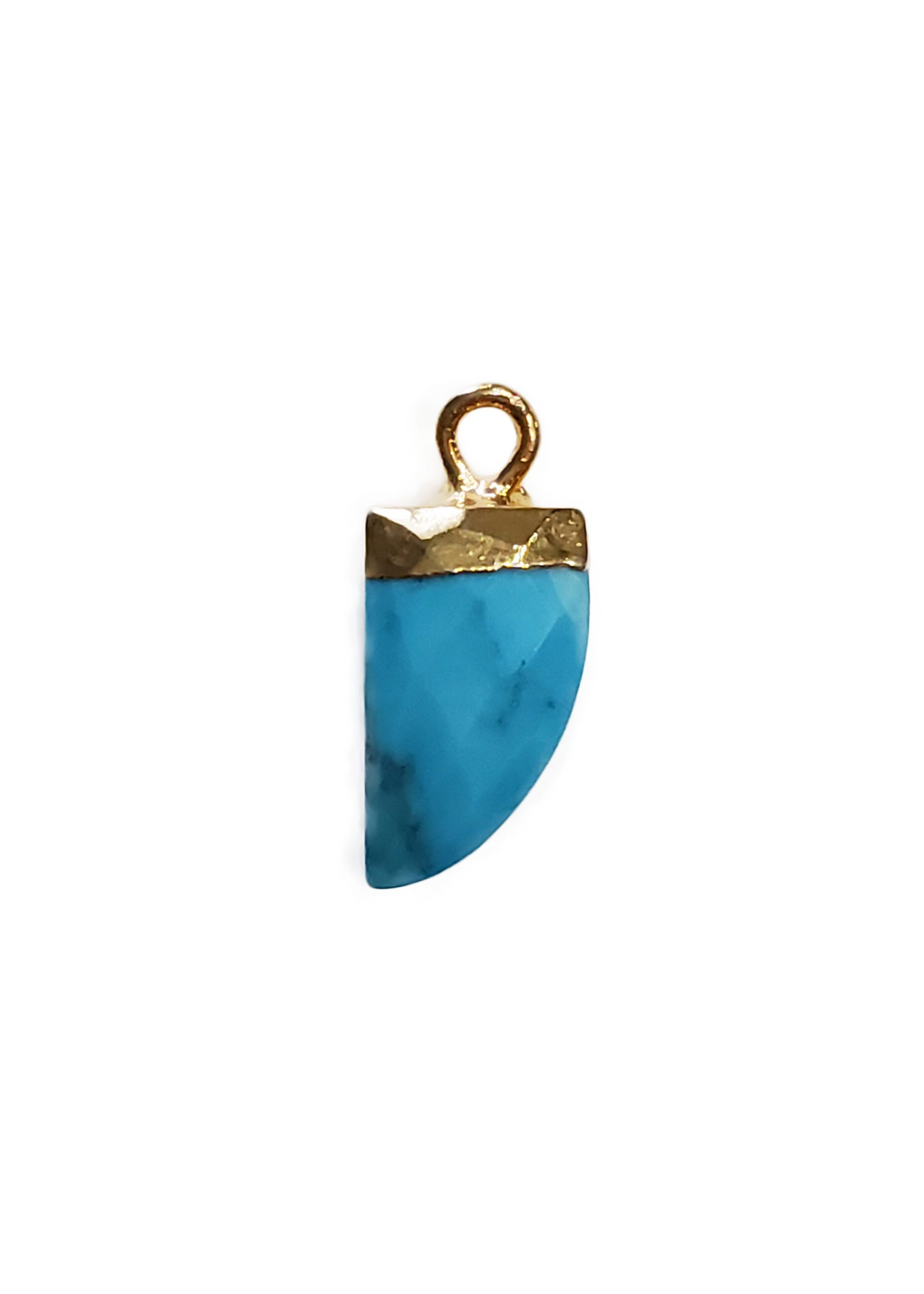 Turquoise Gem Charm