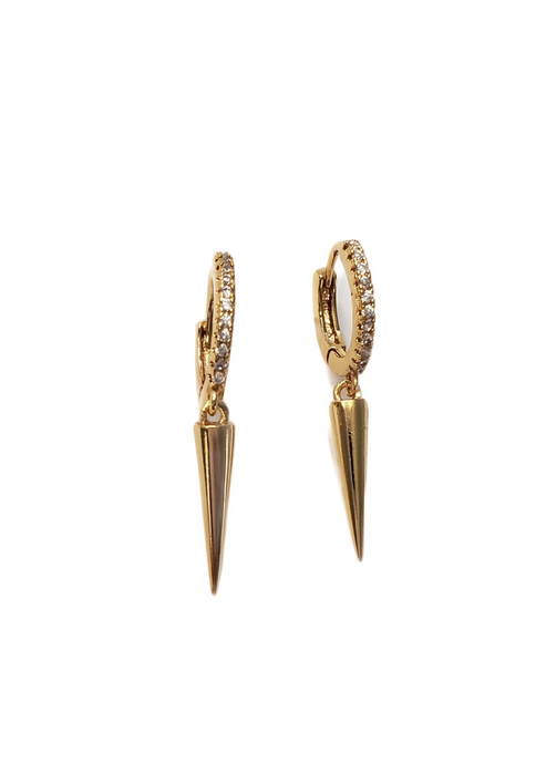 Pavé Dagger Earrings