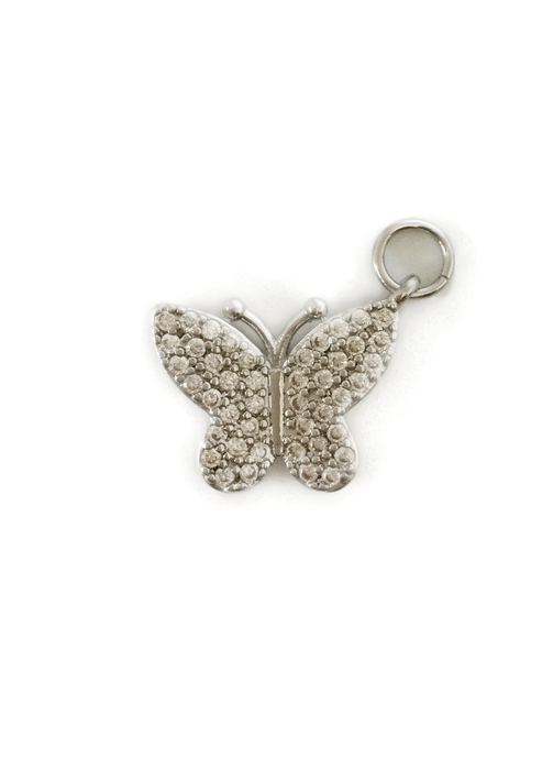 Silver Butterfly Charm