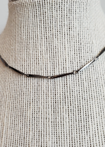 Gunmetal Layering Necklace